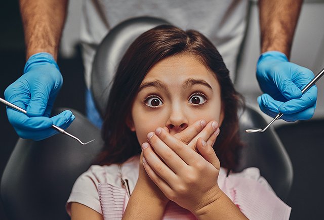 Ребенок боится стоматолога