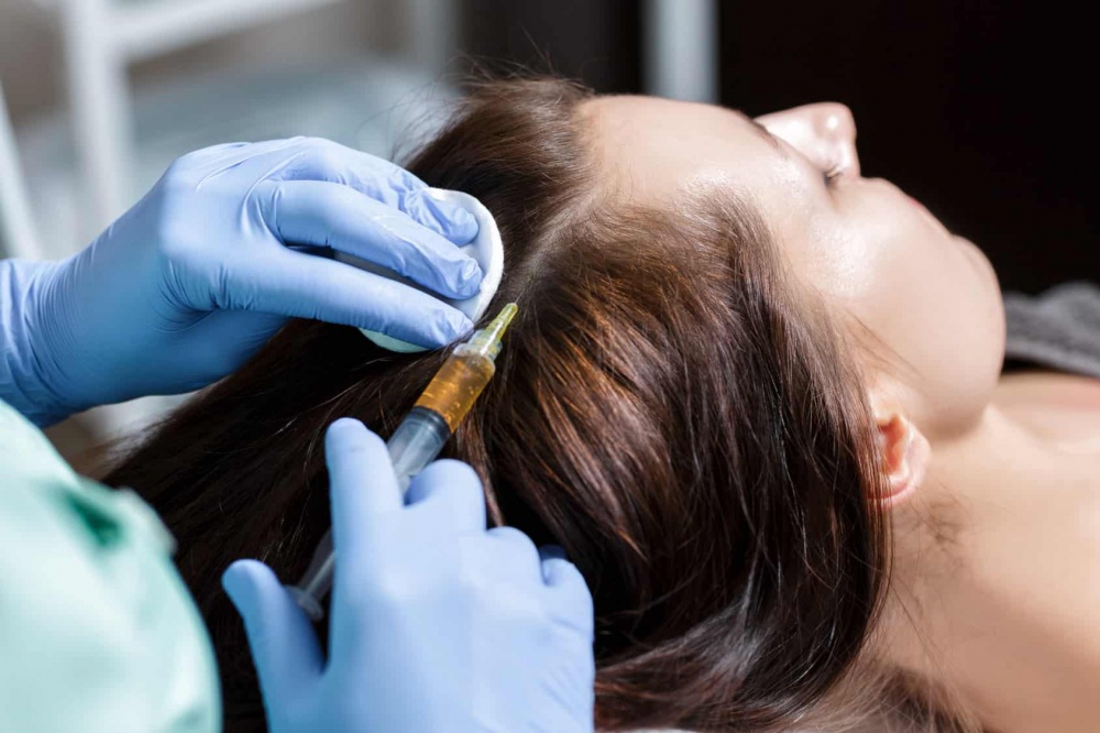 Процедура плазмотерапия для волос